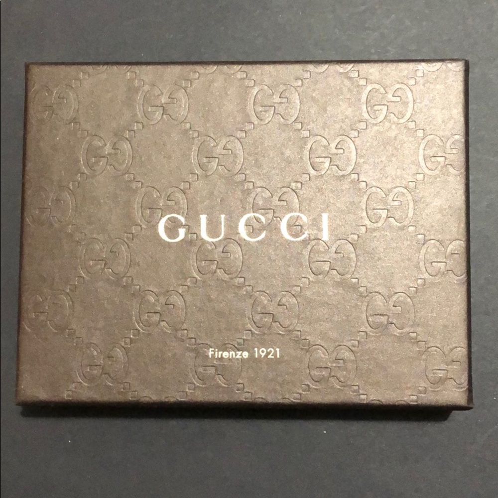 Authentic Gucci Gift Box & Receipt Envelope